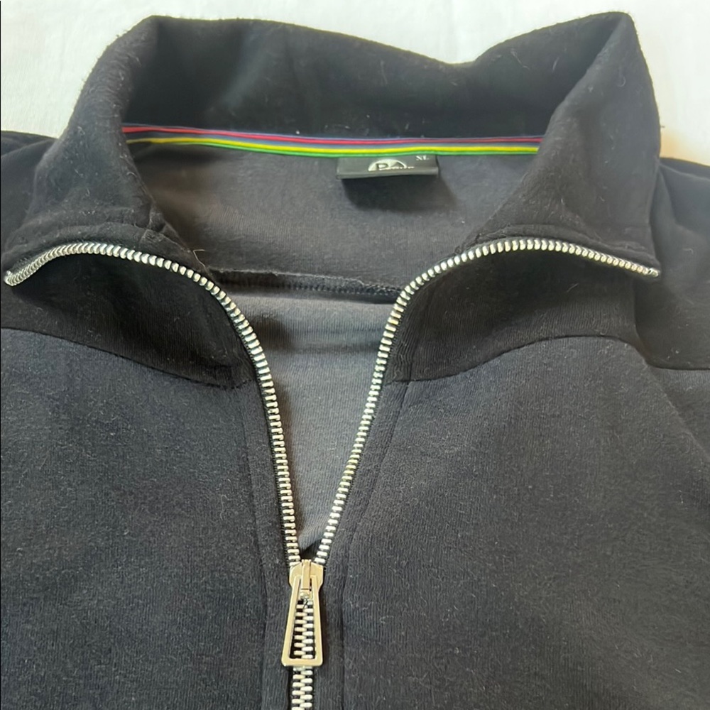 Paul Smith Charcoal Zip-Up Track Jacket XL - Picture 2 of 12